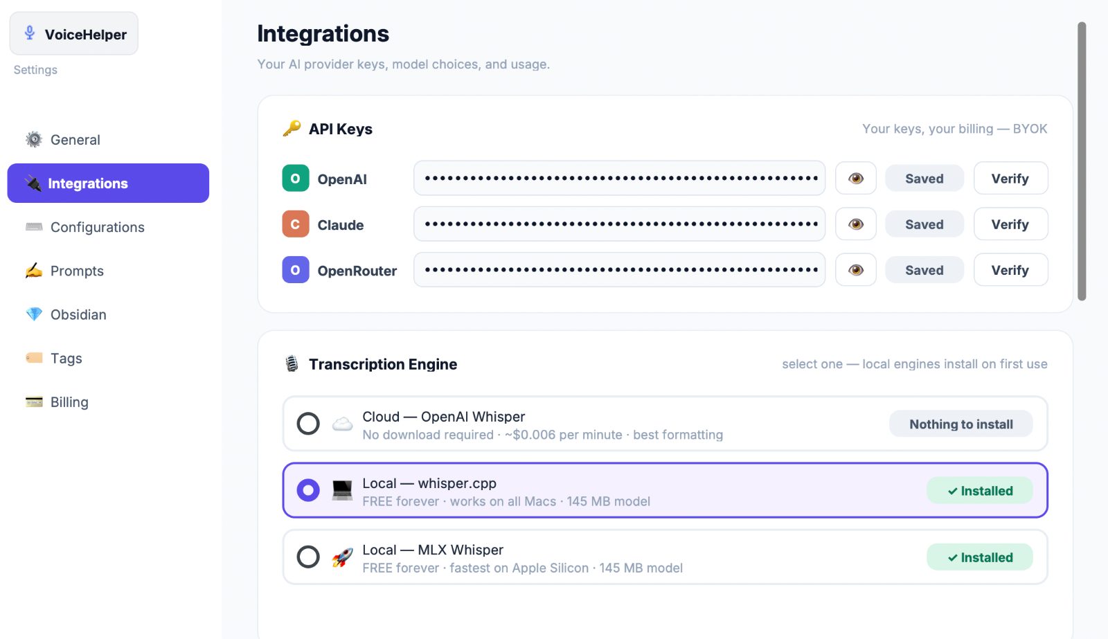 speech to text app