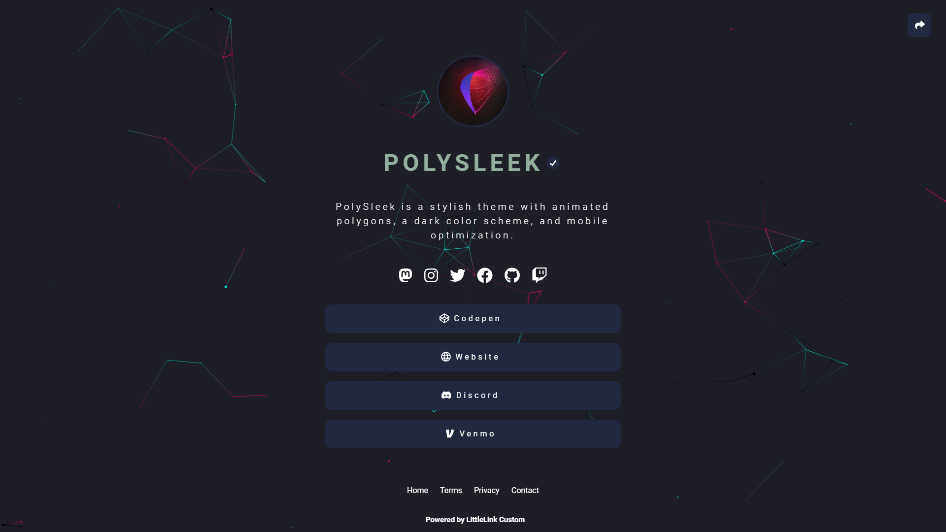 LinkStackOrg/LinkStack: Screenshot 4
