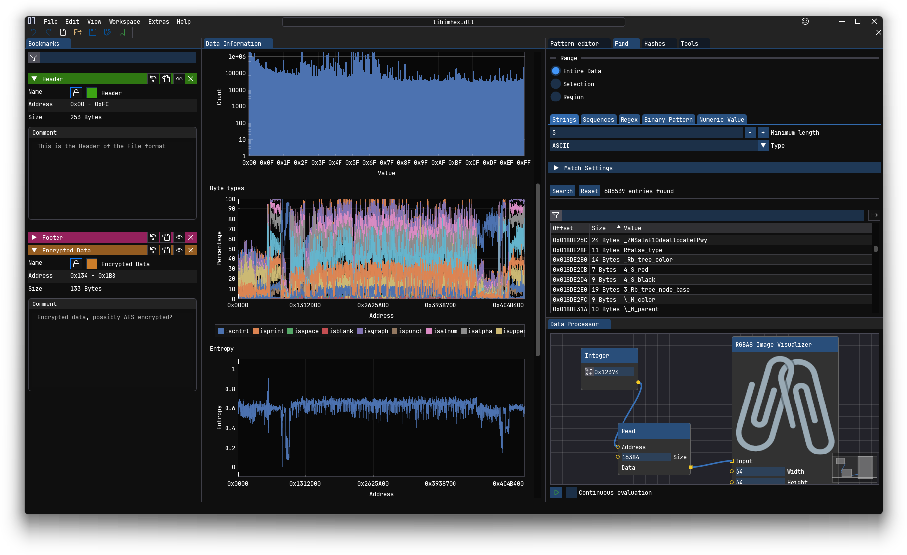 WerWolv/ImHex: Screenshot 2