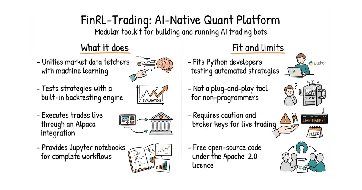 FinRL-Trading: AI-Native Quant Platform. Modular toolkit for building and running AI trading bots.