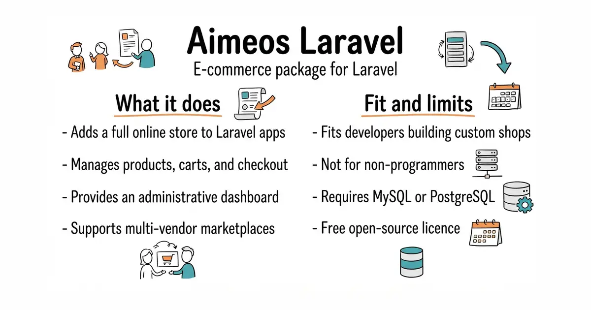 Aimeos Laravel. E-commerce package for Laravel.