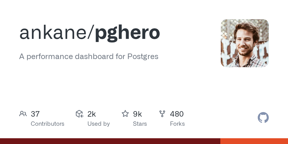 ankane/pghero: GitHub preview card