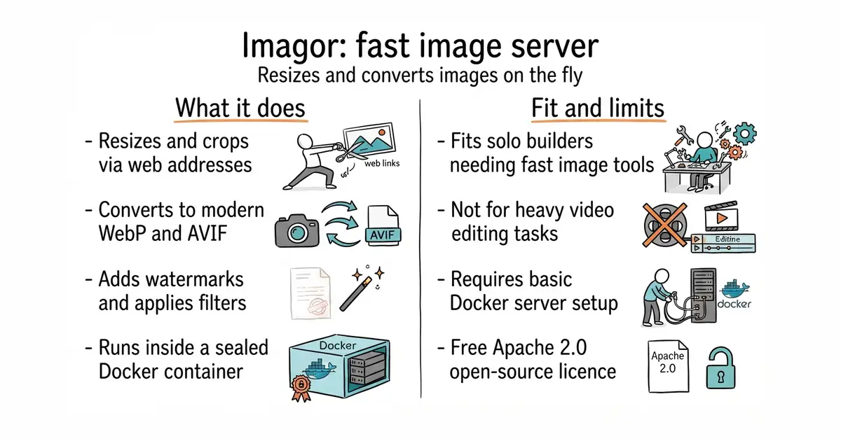Imagor: fast image server. Resizes and converts images on the fly.