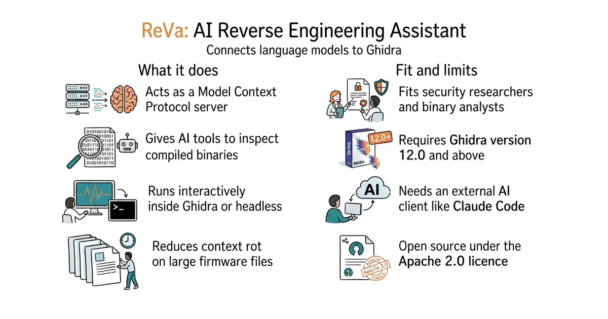 ReVa: AI Reverse Engineering Assistant. Connects language models to Ghidra.