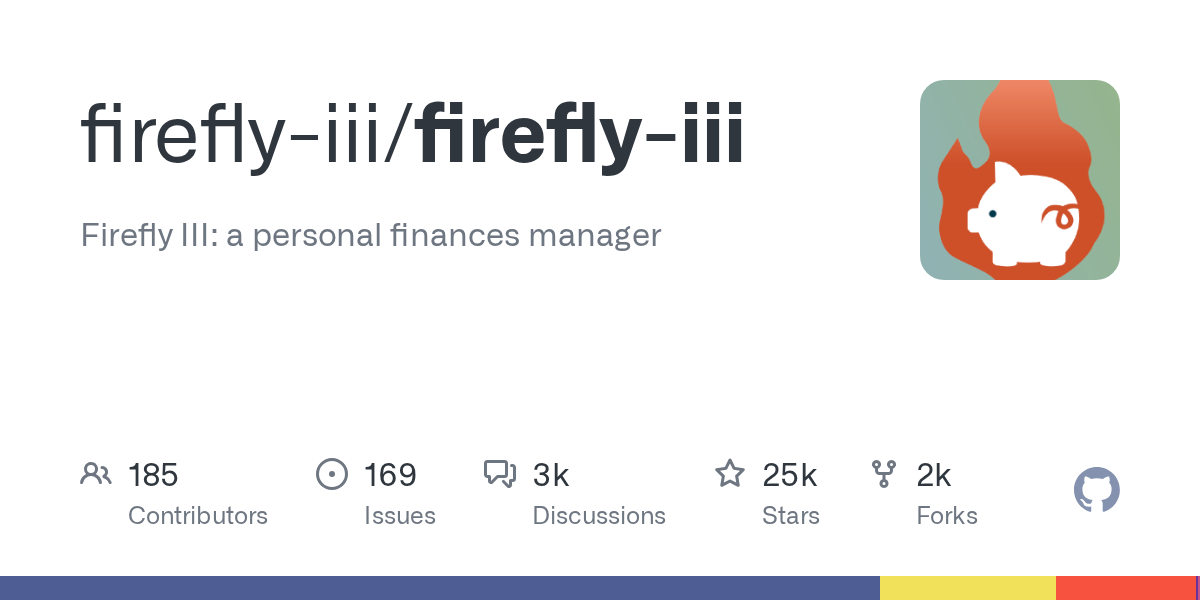 firefly-iii/firefly-iii: GitHub preview card