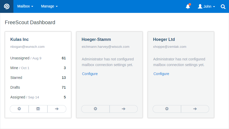 freescout-help-desk/freescout: Screenshot 2
