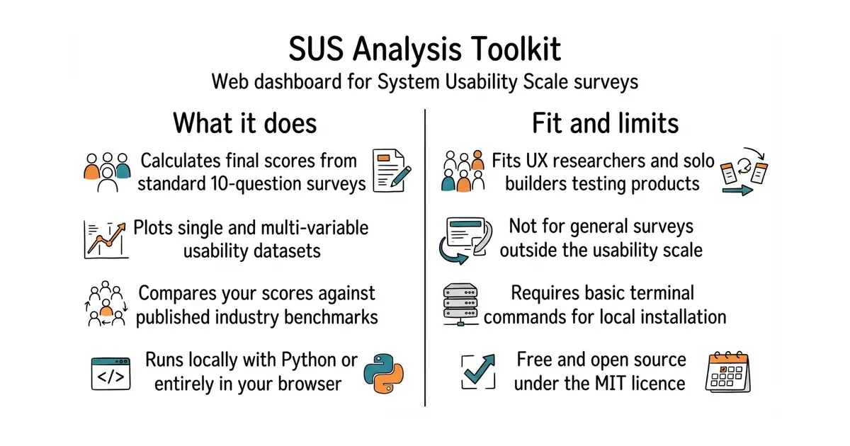 SUS Analysis Toolkit. Web dashboard for System Usability Scale surveys.