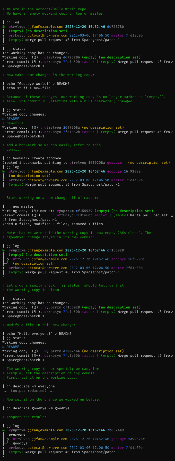 jj-vcs/jj: Screenshot 2