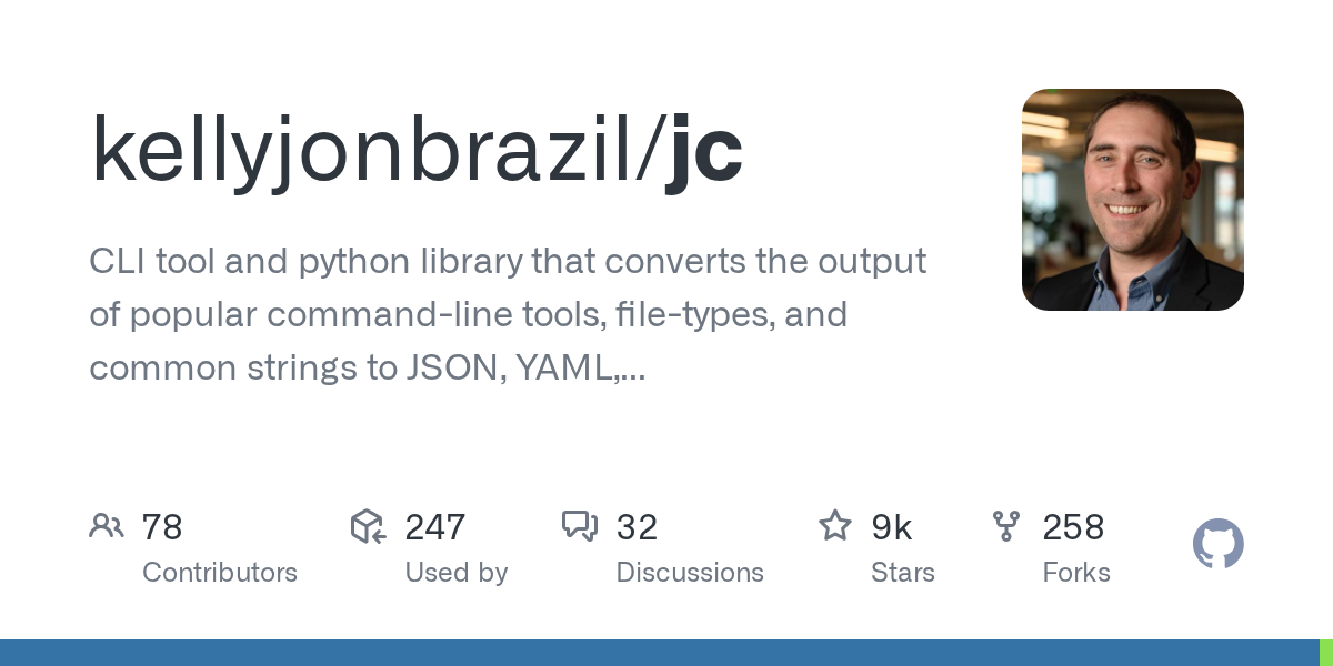kellyjonbrazil/jc: GitHub preview card