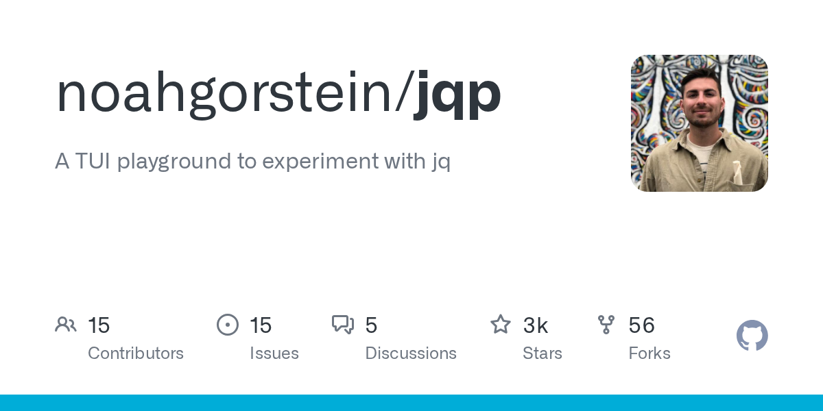 noahgorstein/jqp: GitHub preview card