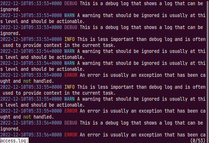 noborus/ov: Screenshot 3