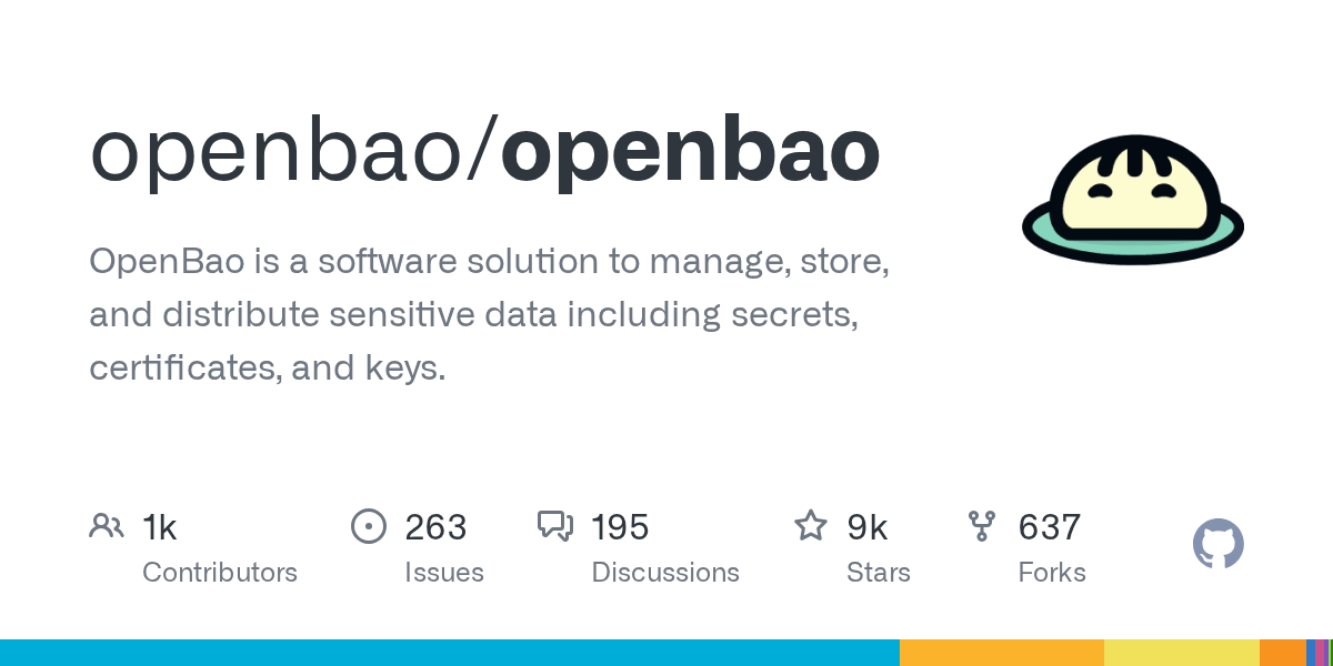openbao/openbao: GitHub preview card