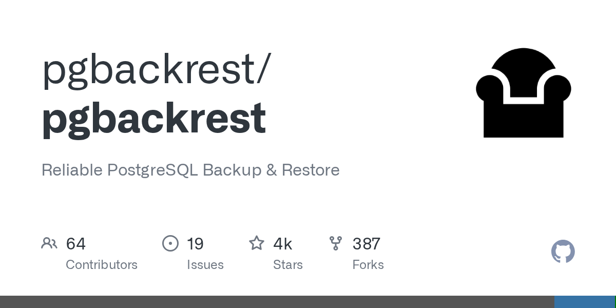 pgbackrest/pgbackrest: GitHub preview card