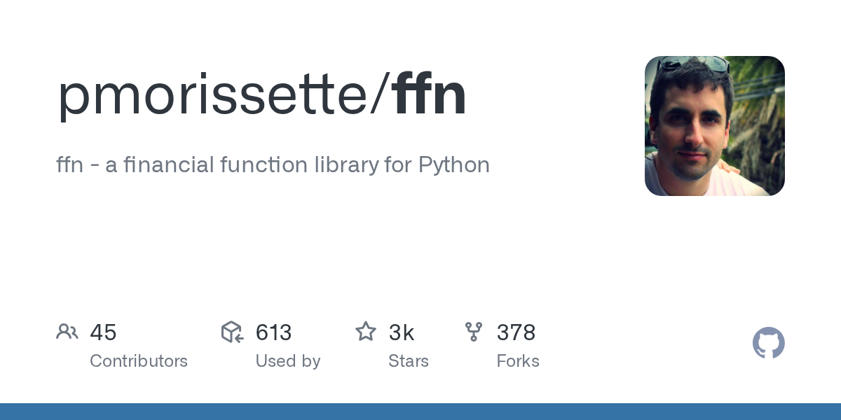 pmorissette/ffn: GitHub preview card