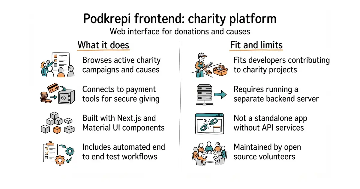 Podkrepi frontend: charity platform. Web interface for donations and causes.