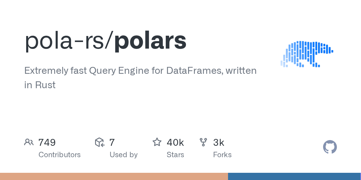 pola-rs/polars: GitHub preview card