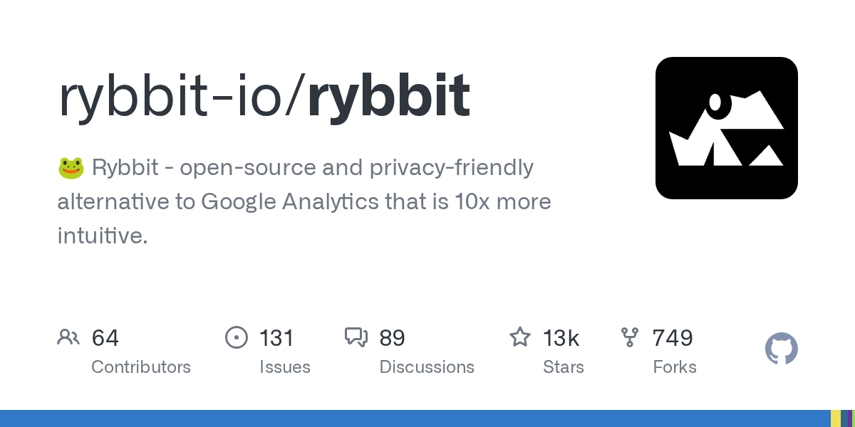 rybbit-io/rybbit: GitHub preview card