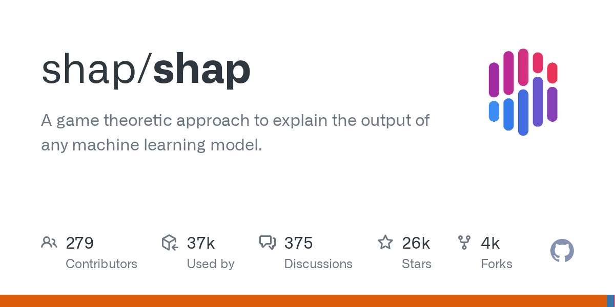 shap/shap: GitHub preview card