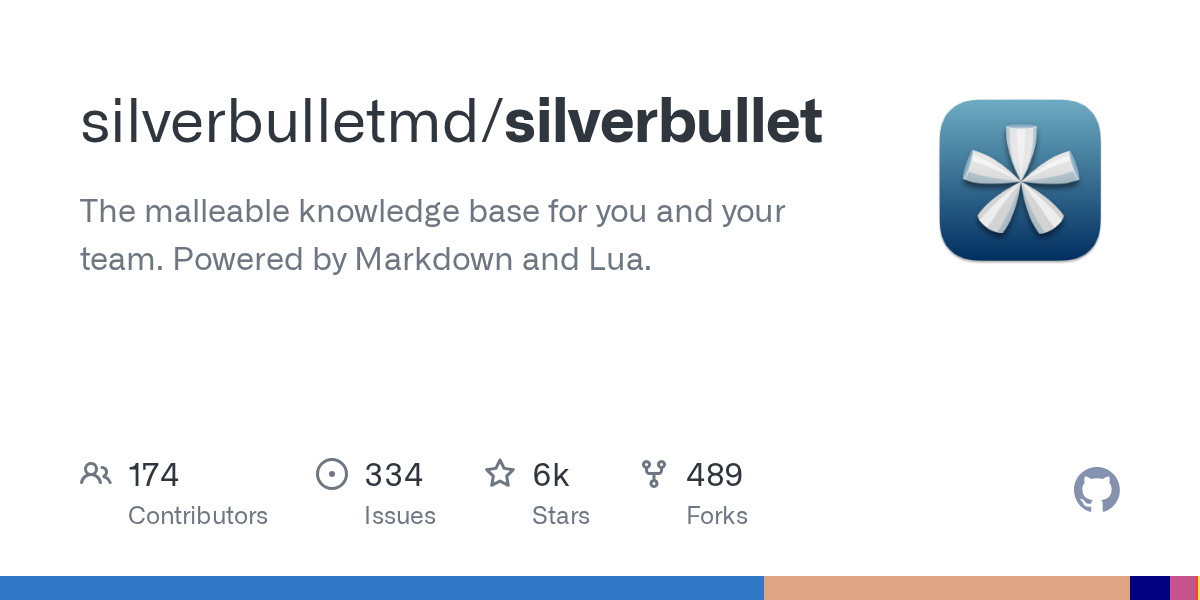 silverbulletmd/silverbullet: GitHub preview card