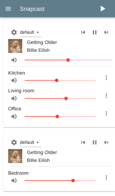 snapcast/snapcast: Screenshot 3