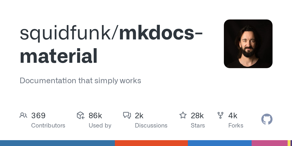 squidfunk/mkdocs-material: GitHub preview card