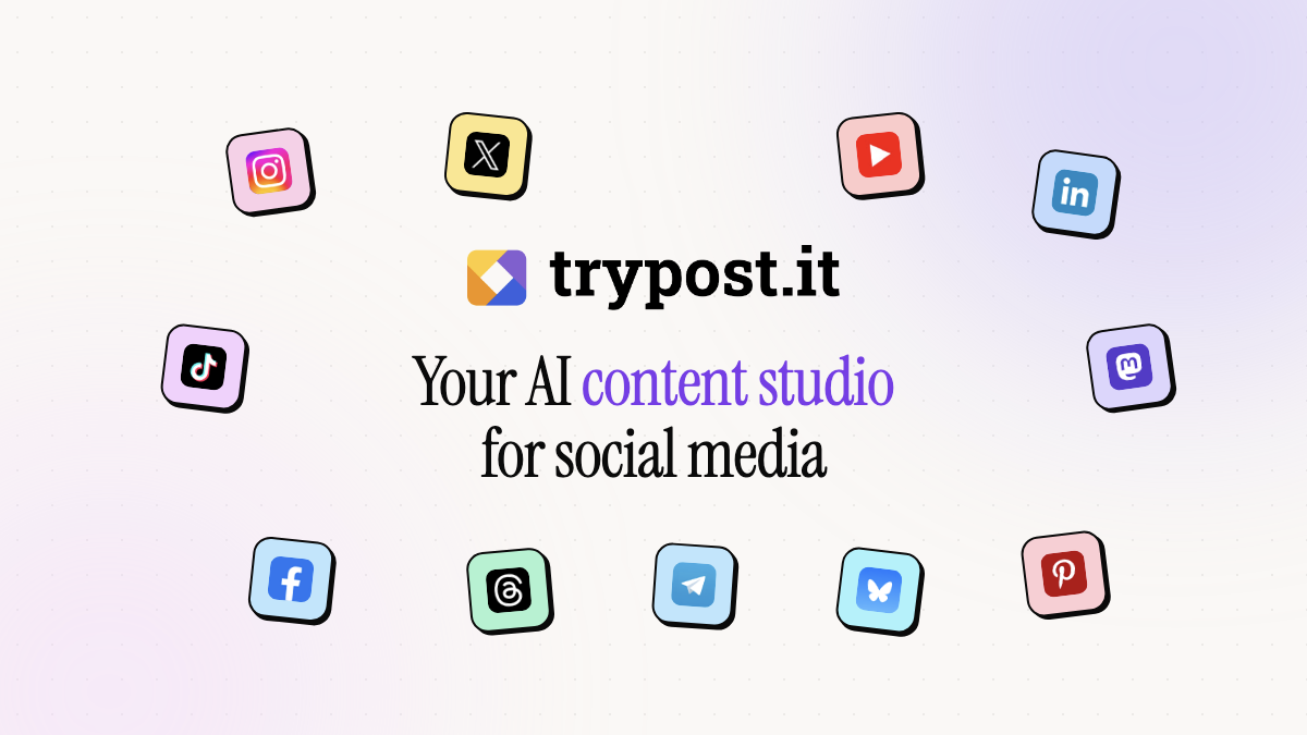 trypostit/trypost: Screenshot 1