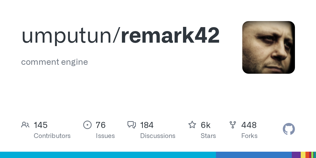 umputun/remark42: GitHub preview card