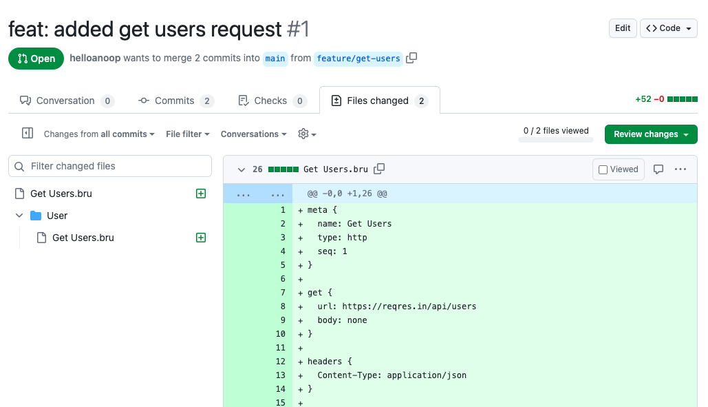 usebruno/bruno: Screenshot 4