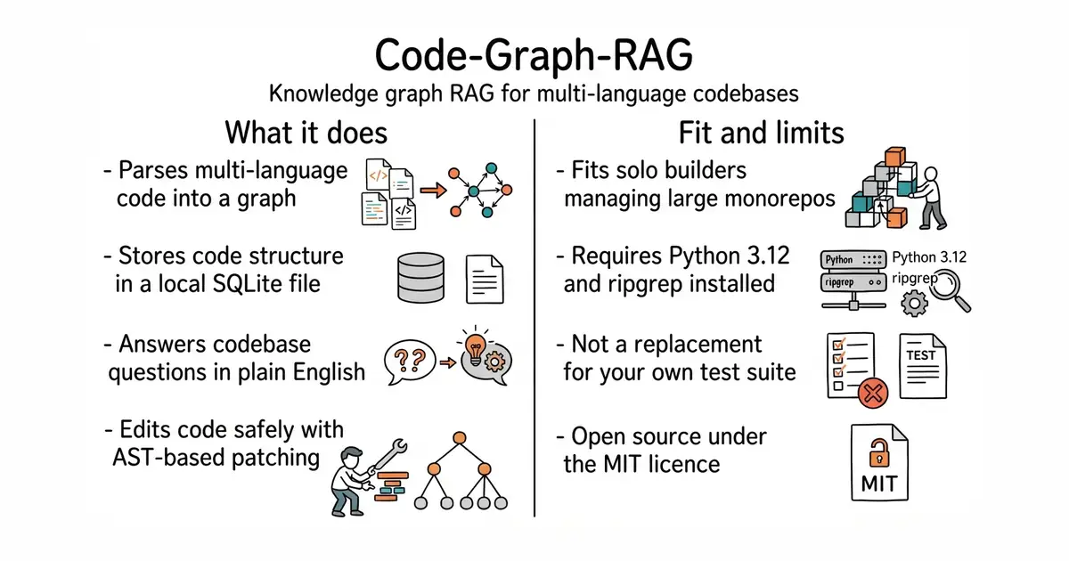 Code-Graph-RAG. Knowledge graph RAG for multi-language codebases.