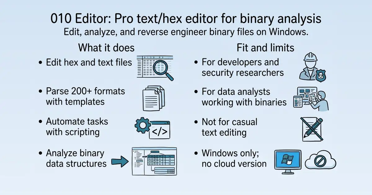010 Editor at a glance