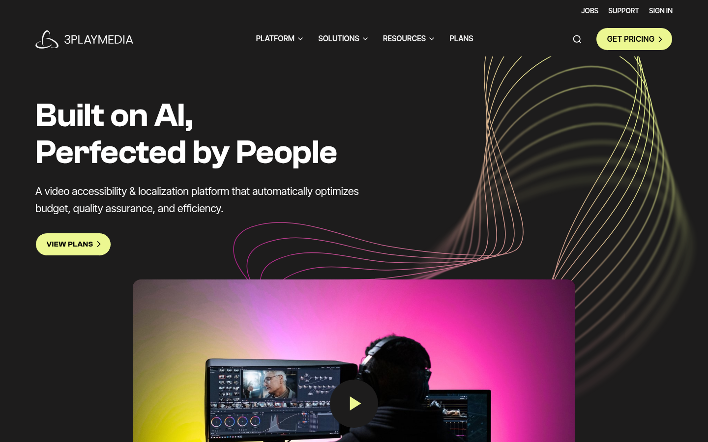 Homepage of the website, as captured