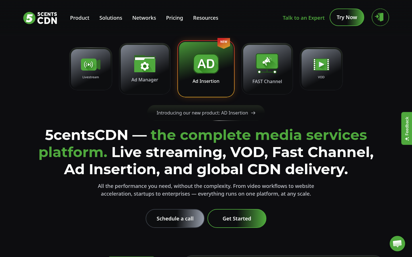 Homepage of the website, as captured