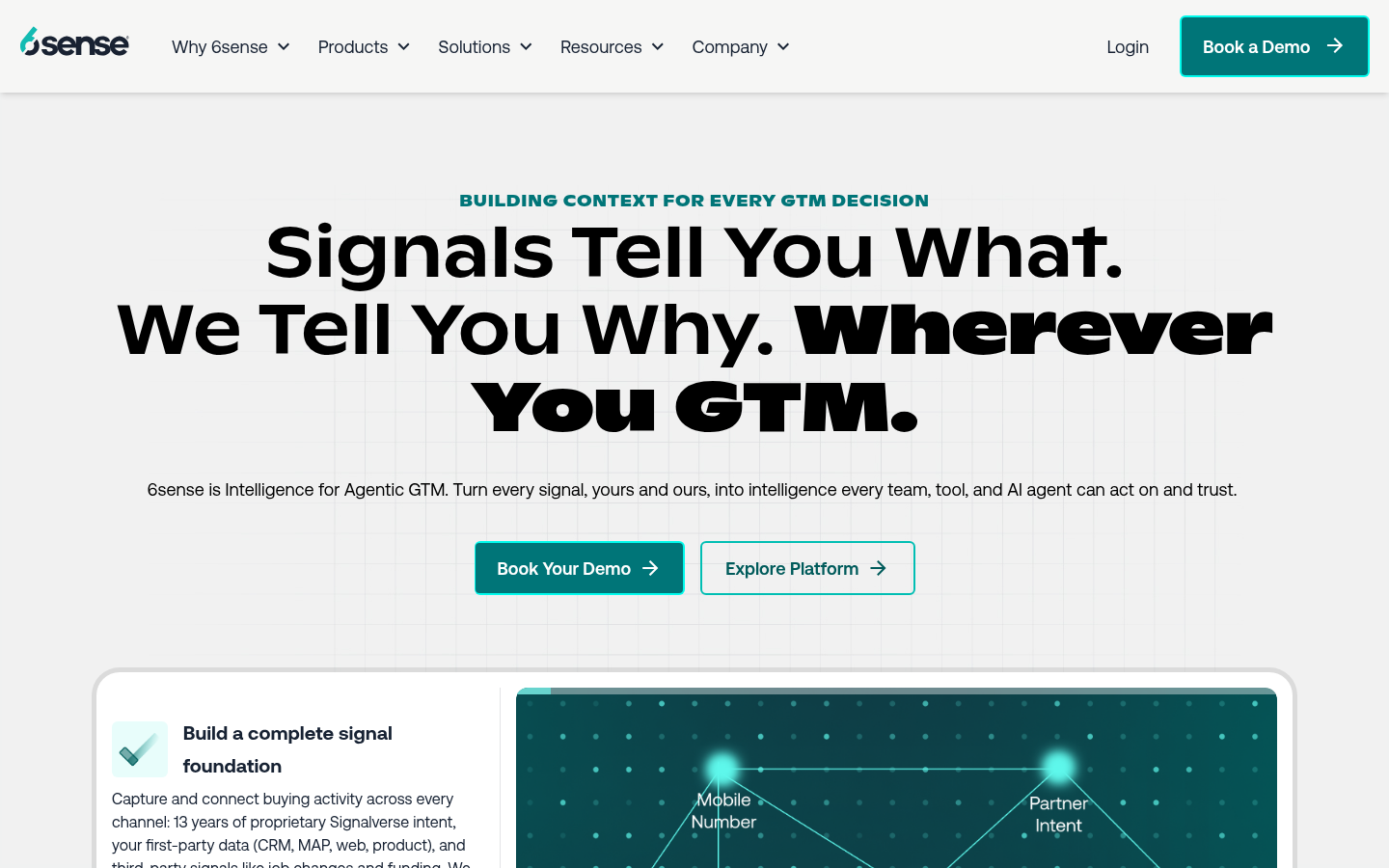 Homepage of the website, as captured