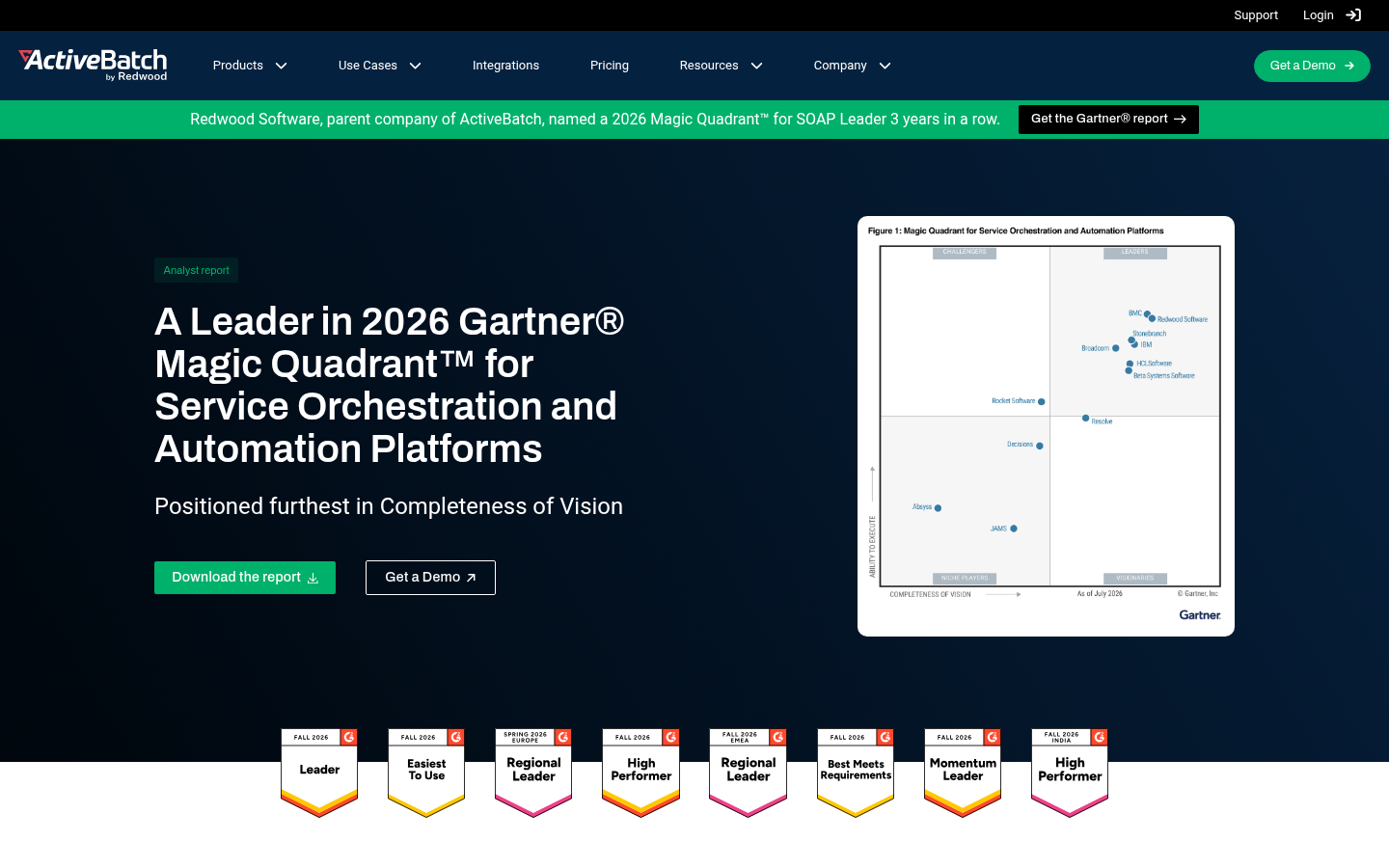 Homepage of the website, as captured