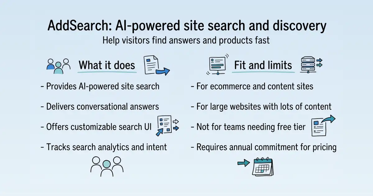 AddSearch at a glance