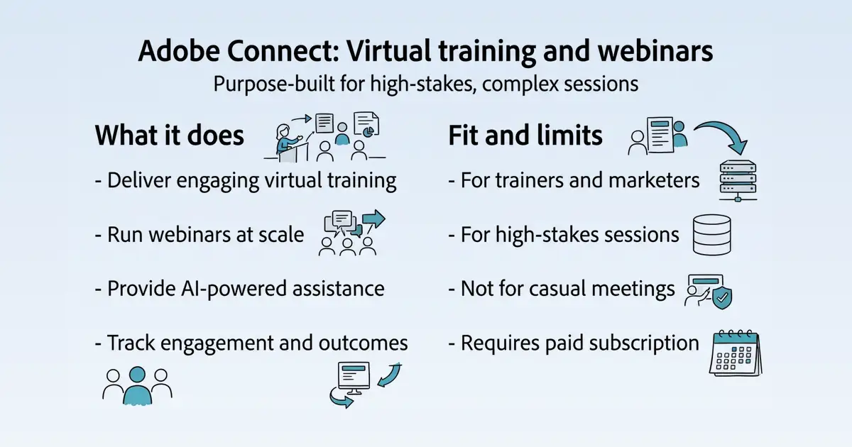 Adobe Connect at a glance