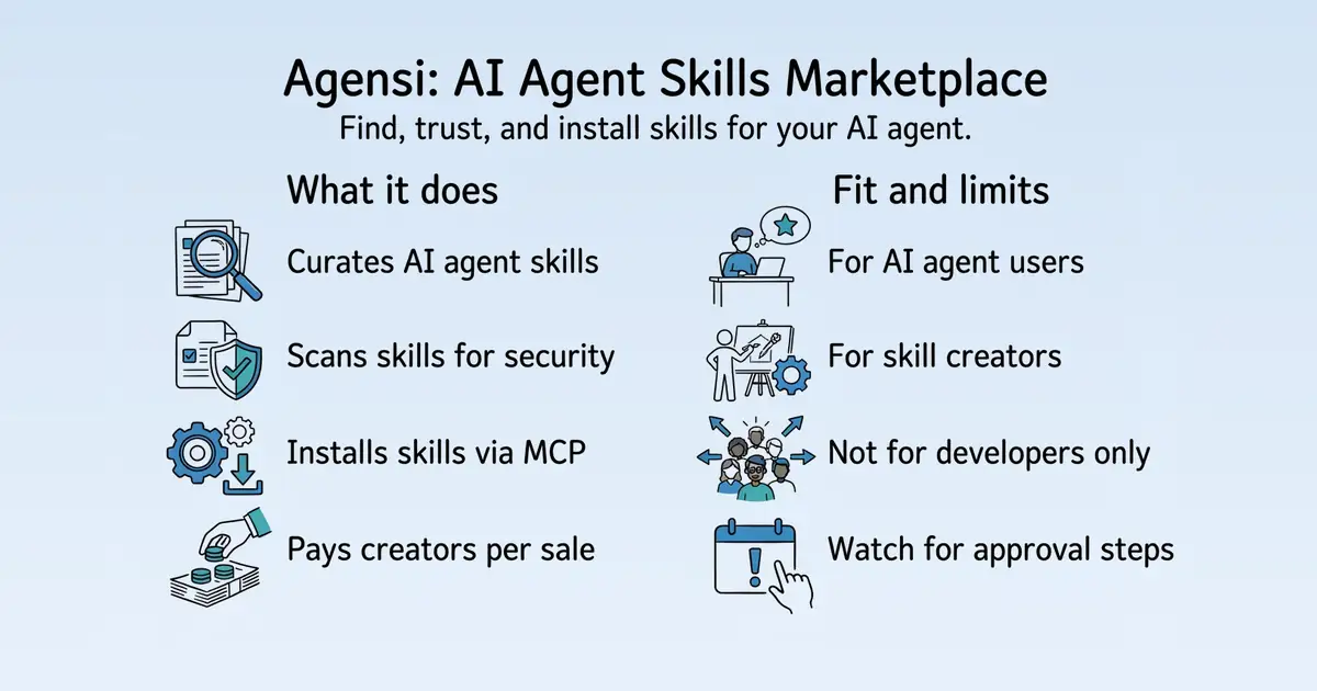 Agensi at a glance