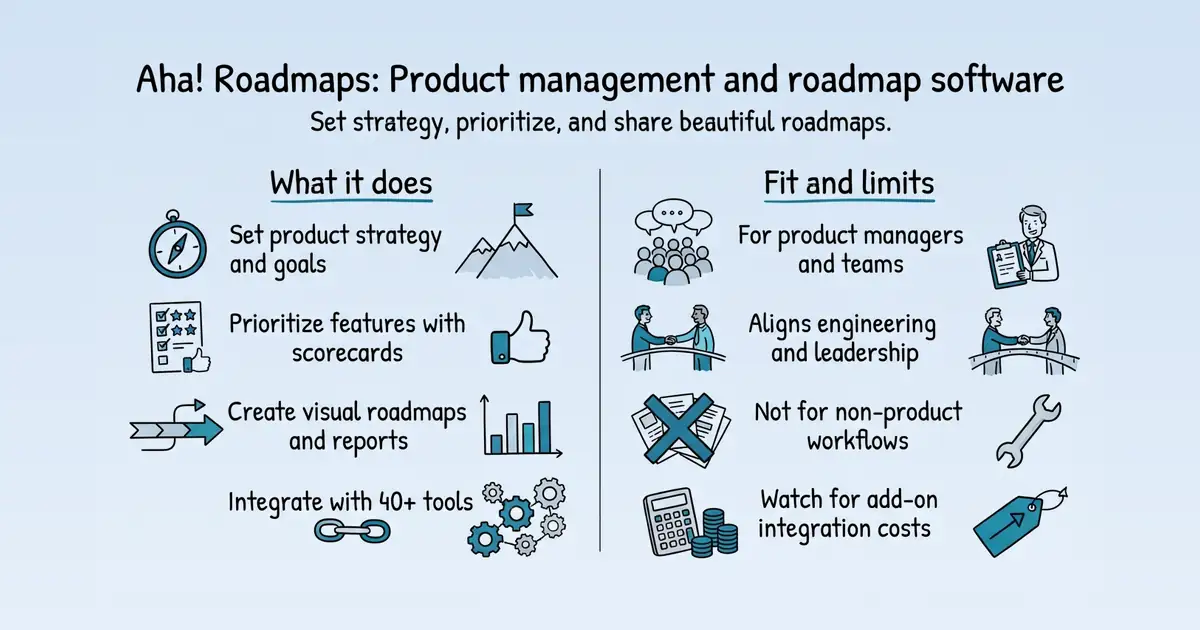 Aha! Roadmaps at a glance