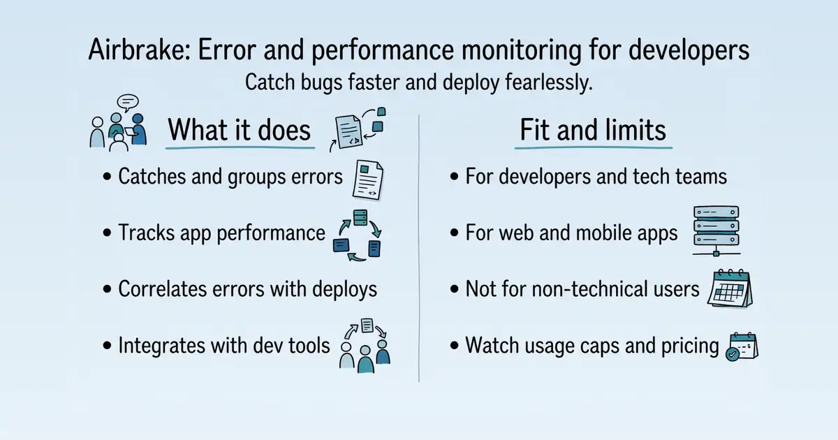 Airbrake at a glance