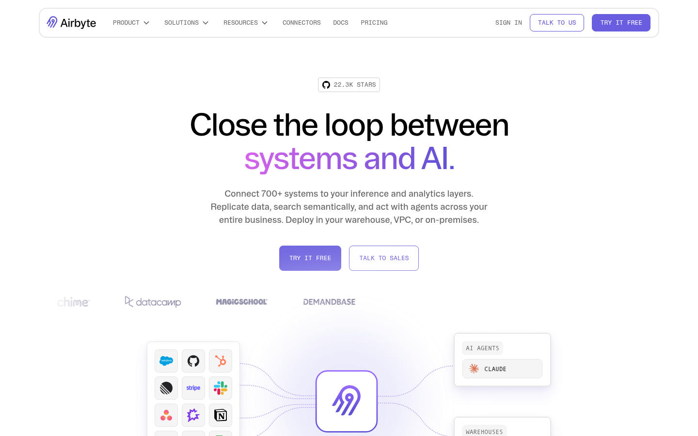 Homepage of the website, as captured