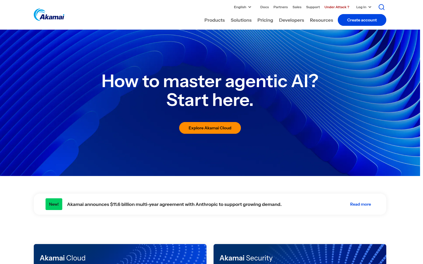 Homepage of the website, as captured