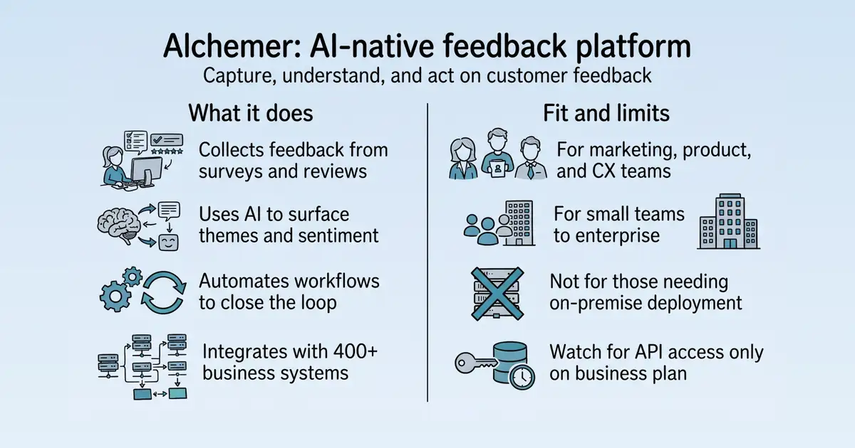 Alchemer at a glance