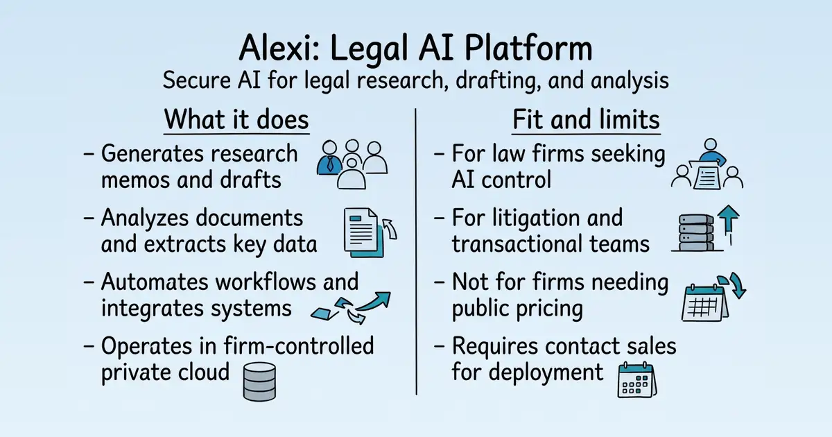 Alexi at a glance