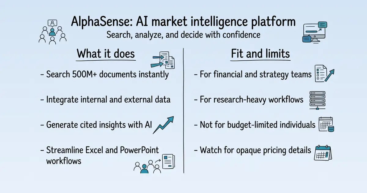 AlphaSense at a glance