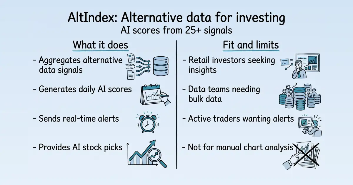 AltIndex at a glance