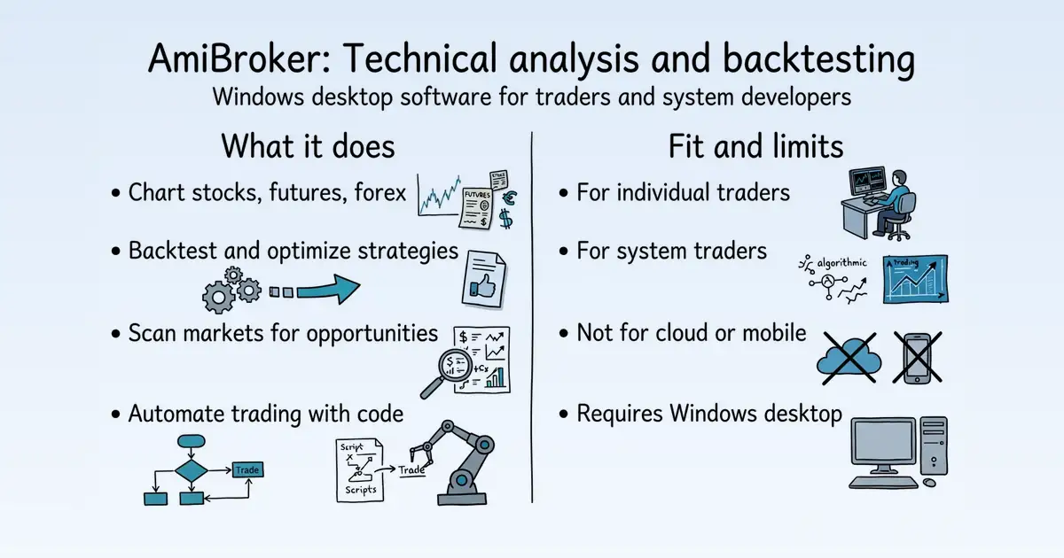 AmiBroker at a glance