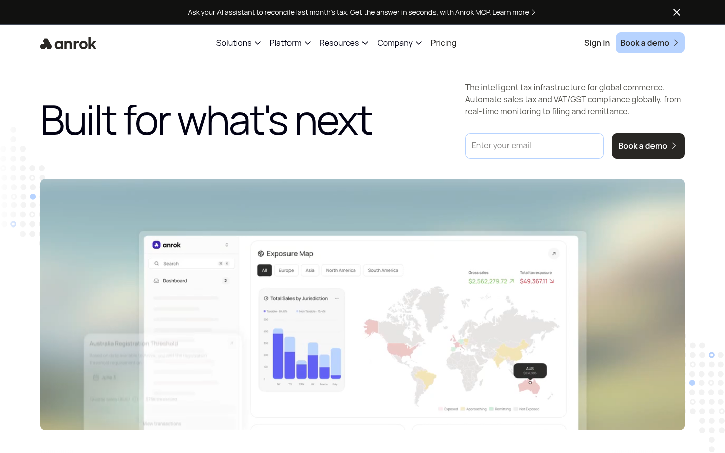 Homepage of the website, as captured