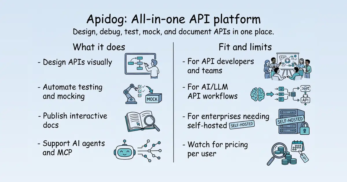 Apidog at a glance
