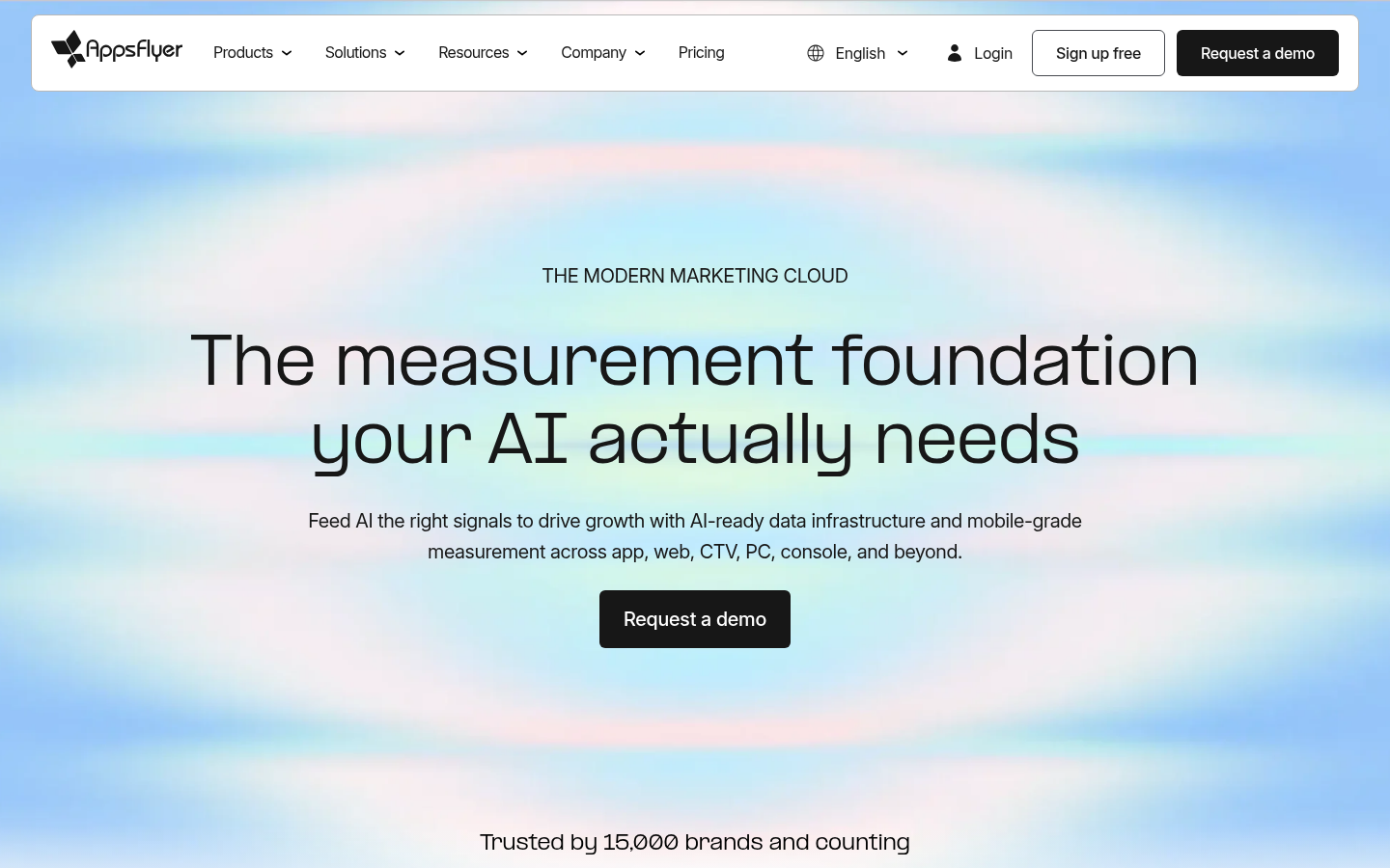 Homepage of the website, as captured