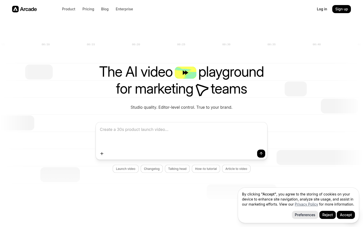Homepage of the website, as captured